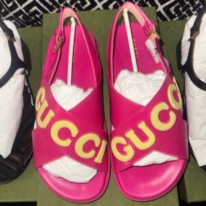 Gucci Pink Sandals